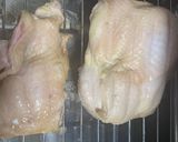 ダイエット♡鶏もも肉の塩焼きと小松菜添え作り方2写真