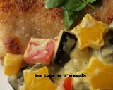 カレー風味のベジソースdeチキンソテー。作り方5写真