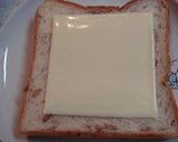 朝からスパイシーチーズトースト作り方1写真