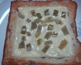 朝からスパイシーチーズトースト作り方4写真