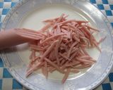 魚肉ソーセージでハムもどき♡作り方2写真