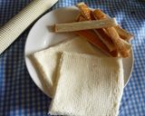 パンで簡単　マルゲリータ作り方1写真