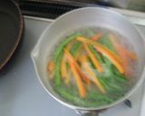 野菜の肉巻き「料理のための清酒」で柔らか作り方1写真