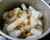 ☆紹興酒で☆手羽元と大根の煮物作り方3写真