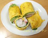 卵ロール紅しょうがご飯作り方6写真