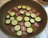 ○ズッキーニとベーコンのカレー粉炒め作り方3写真