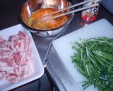 ブタくんが主役のニラ玉あんかけ作り方3写真