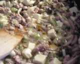 やまびこしめじたっぷり 塩だれ麻婆豆腐作り方4写真