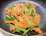 晩御飯に！鱈と彩り野菜のみぞれあんかけ作り方5写真