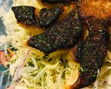 レトルト餃子のとろろ焼き作り方3写真