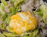 春キャベツと豚肉のガリバタフワ玉炒め❣作り方8写真