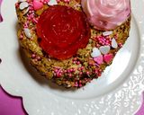 手越くん誕生日☆バラゼリーコーヒーケーキ作り方35写真