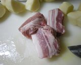 圧力鍋でこってり角煮作り方2写真