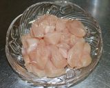 鶏モモ肉とたまねぎの照り焼き作り方1写真