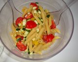 サーモンと野菜のパスタサラダ作り方8写真