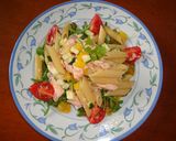 サーモンと野菜のパスタサラダ作り方9写真
