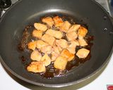 鶏モモ肉とたまねぎの照り焼き作り方5写真