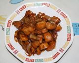 鶏モモ肉とたまねぎの照り焼き作り方8写真
