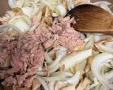 ツナとほうれん草のクリームパスタ作り方4写真