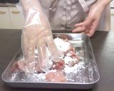 【白だし唐揚げ】30分漬け込むだけ！作り方4写真