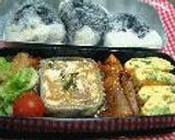 ★'03.4月の お弁当★作り方16写真