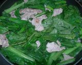 ✾小松菜と豚肉のからし醤油炒め✾作り方4写真