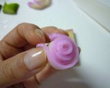 [お弁当用]　かまぼこのお花作り方3写真