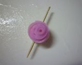 [お弁当用]　かまぼこのお花作り方4写真