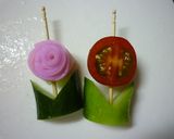 [お弁当用]　かまぼこのお花作り方8写真