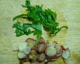 ヘルシー！トマトのザーサイの薬味和え！作り方3写真