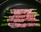 我家のアスパラくるくる♪ｉｎチーズ作り方3写真