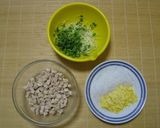 鶏ハムと春雨と貝割れ大根のさっぱりサラダ作り方3写真