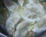 鶏肉団子と餃子の鍋作り方3写真