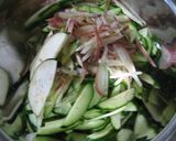 自家製梅酢で作る♪簡単しば漬け作り方1写真