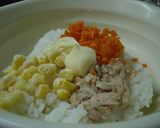 ツナマヨご飯作り方1写真