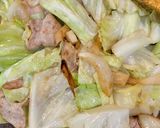 たけのこシャキシャキ!豚バラとキャベツの中華炒め作り方3写真
