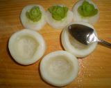 鶏挽き肉入り蕪の煮物作り方2写真