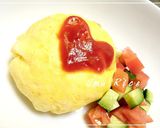 ふわふわ❤卵のオムライス（お弁当編あり）作り方14写真