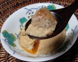 レンジで簡単！　韓国風　しめじのフラン作り方7写真