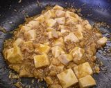 麻婆豆腐　カロリーoff!!　the鶏作り方3写真