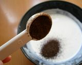 ほうじ茶チーズケーキ on きびタルト♪作り方5写真