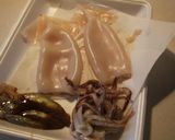 イカのガーリックバター焼き作り方1写真