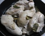 蒸し鶏とキャベツのにんにくレモンマリネ作り方1写真