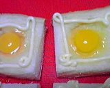 卵トースト ☆ミニ☆作り方4写真