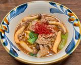 豚コマ肉とチンゲン菜とシメジの中華炒め作り方6写真