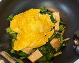 【簡単惣菜】厚揚げと小松菜の卵炒め作り方4写真