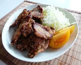 しょうゆタレに漬け込んで。豚の唐揚げ作り方5写真