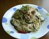 ピリ辛♪スパゲッティ風✿なすそうめん✿作り方6写真