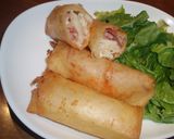 調味料いらず☆簡単レンコン春巻き作り方6写真