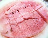 ❤スイカinスイカ　かわいいおもてなし❤作り方1写真
